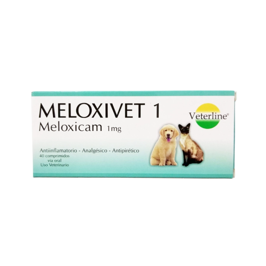 Meloxivet / Meloxicam 1mg Analgesico/Antiflamatorio Blister