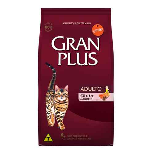 Gran Plus Gato Adulto Salmon y Arroz 3kg
