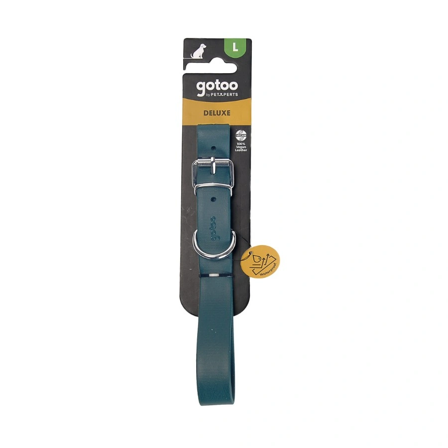 Gotoo! Collar Verde Deluxe Biothane, , large image number null