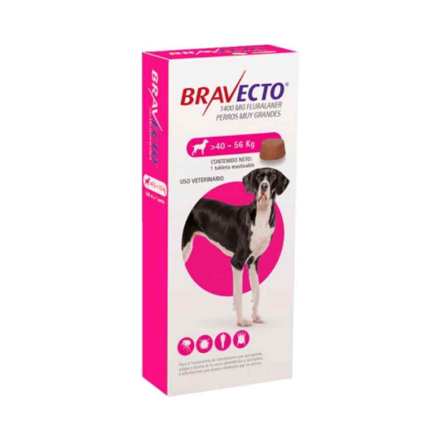 Bravecto 1400mg para Perro 40 a 56kg 1 Tab.