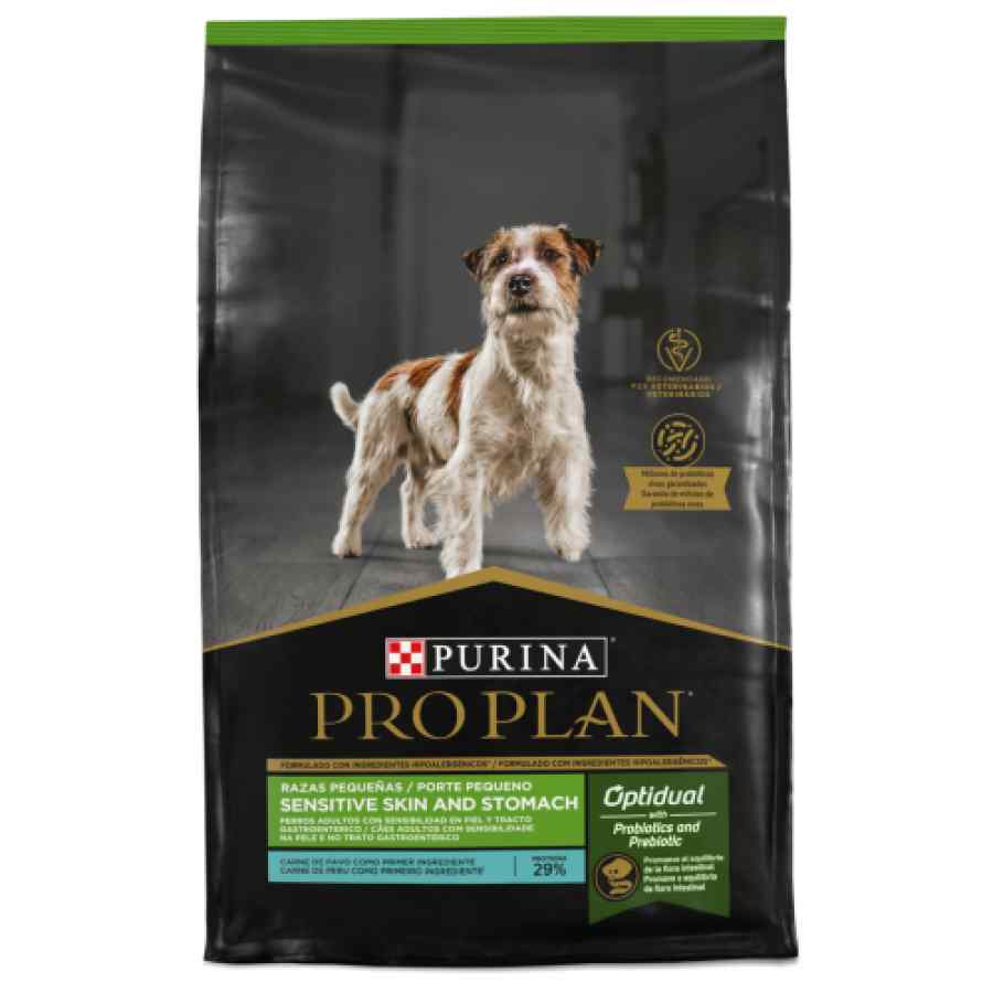 Proplan Adulto Sensitive Stomach (Rz Pequeña) Sabor Pavo 3 Kg image number null