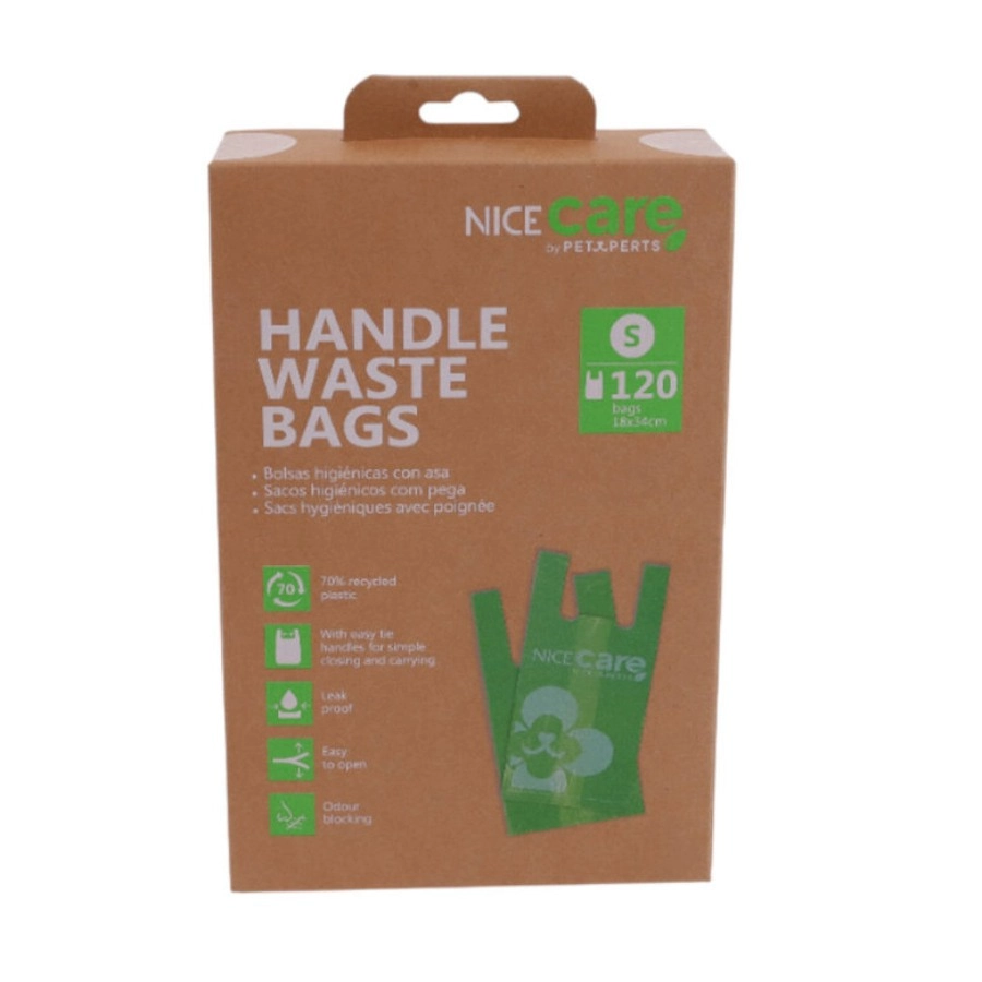 Nice Care Bolsas Para Desechos Con Asas 120 Pcs, , large image number null