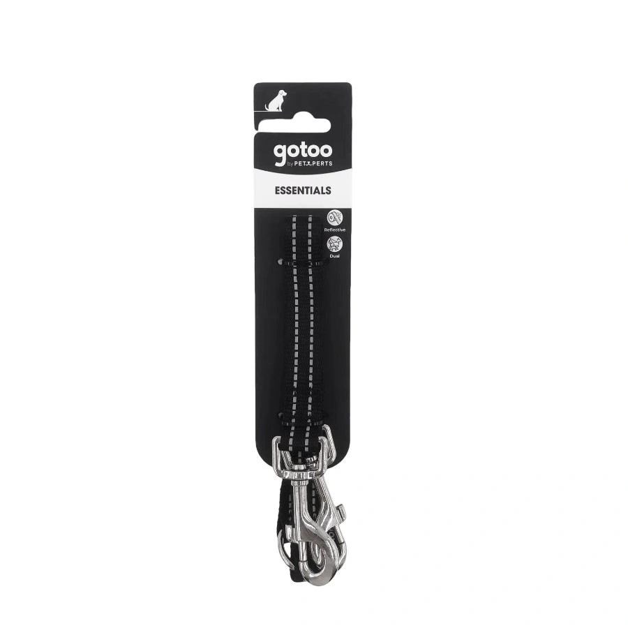 Gotoo! Correa Dual Premium Negra 2.0*40Cm, , large image number null
