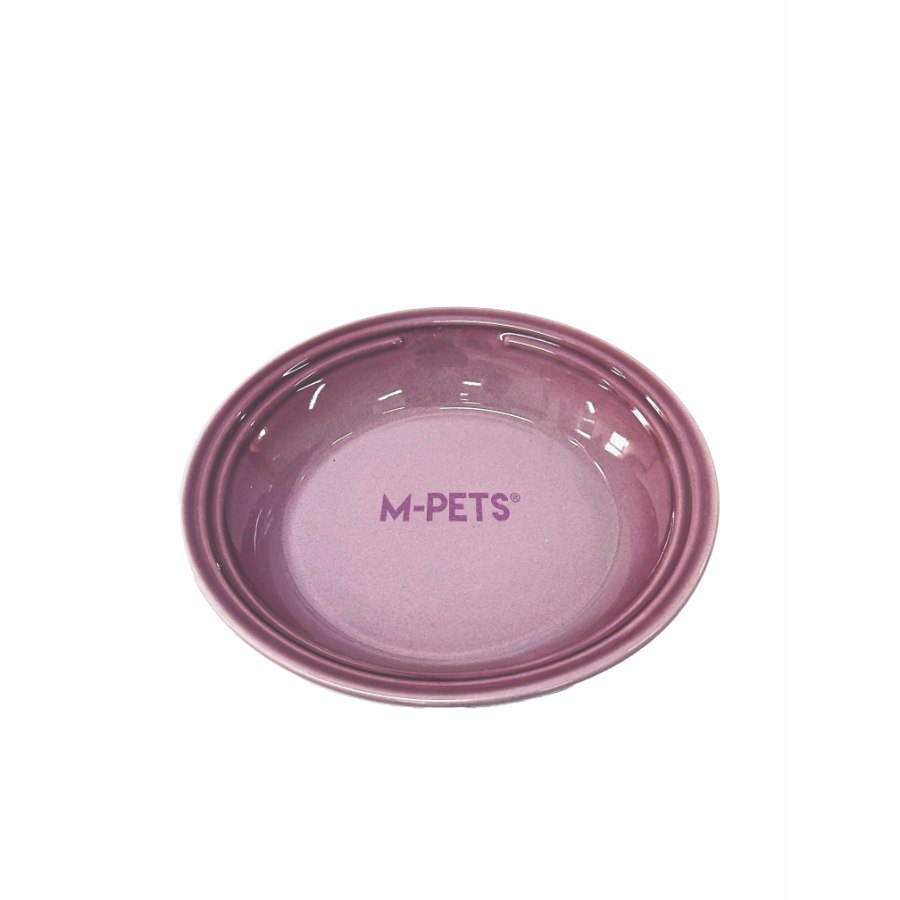 Petjoy Flatty Ceramic Bowl Purple 500 Ml, , large image number null