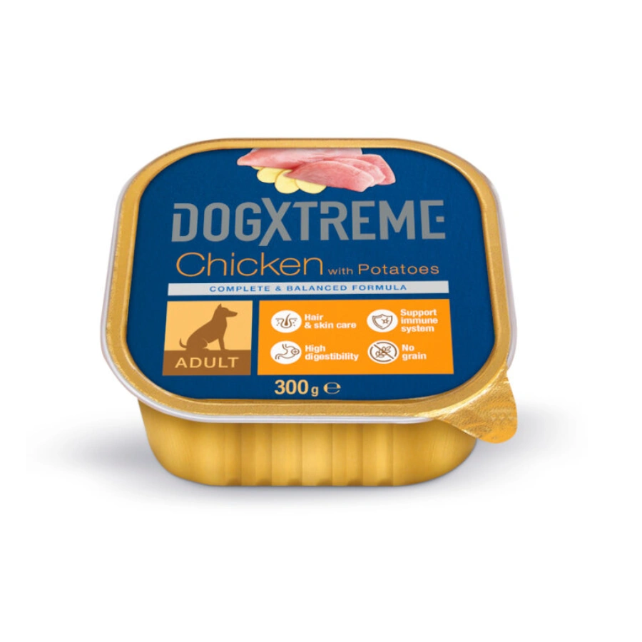 Dogxtreme Adulto Pollo Y Patatas Tarrina 300Gr