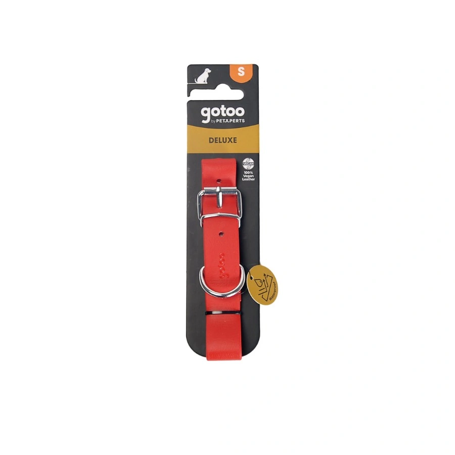 Gotoo! Collar Rojo Deluxe Biothane, , large image number null