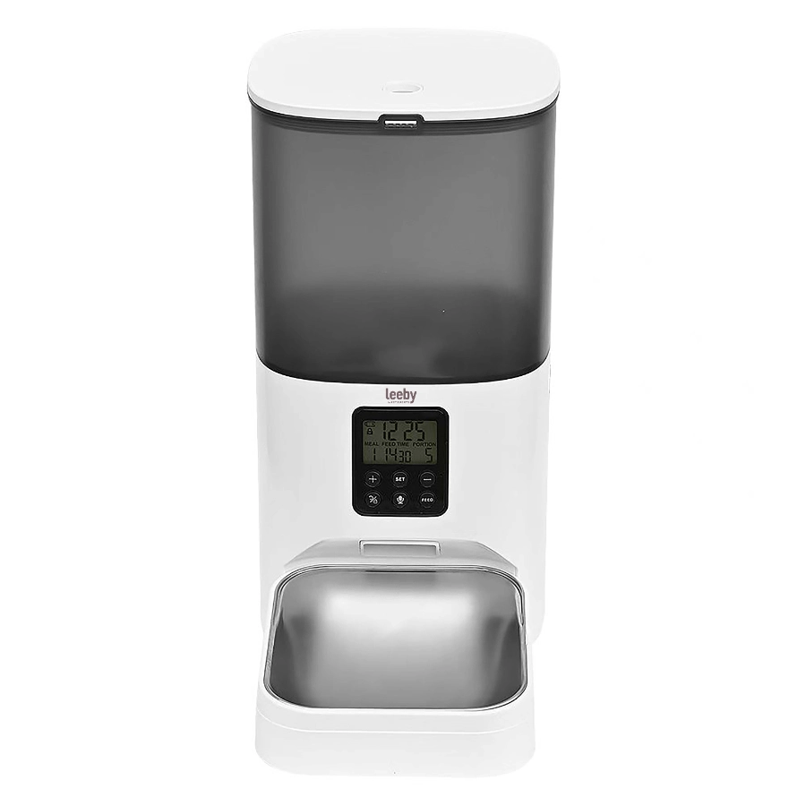 Dispensador Autom&aacute;tico De Comida Leeby 6 L, , large image number null