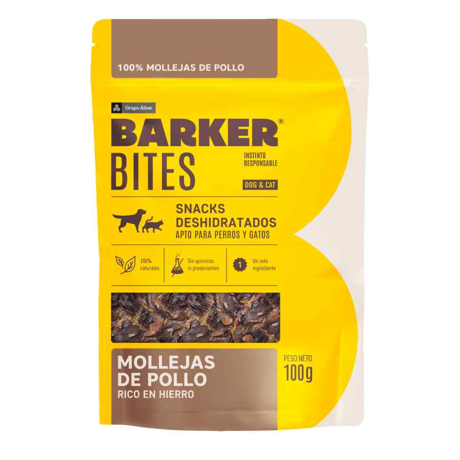 Barker Bites Mollejas De Pollo (100 g)