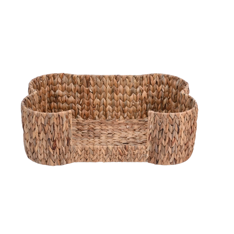 Leeby Dog Deluxe Bone Bed Seagrass, , large image number null