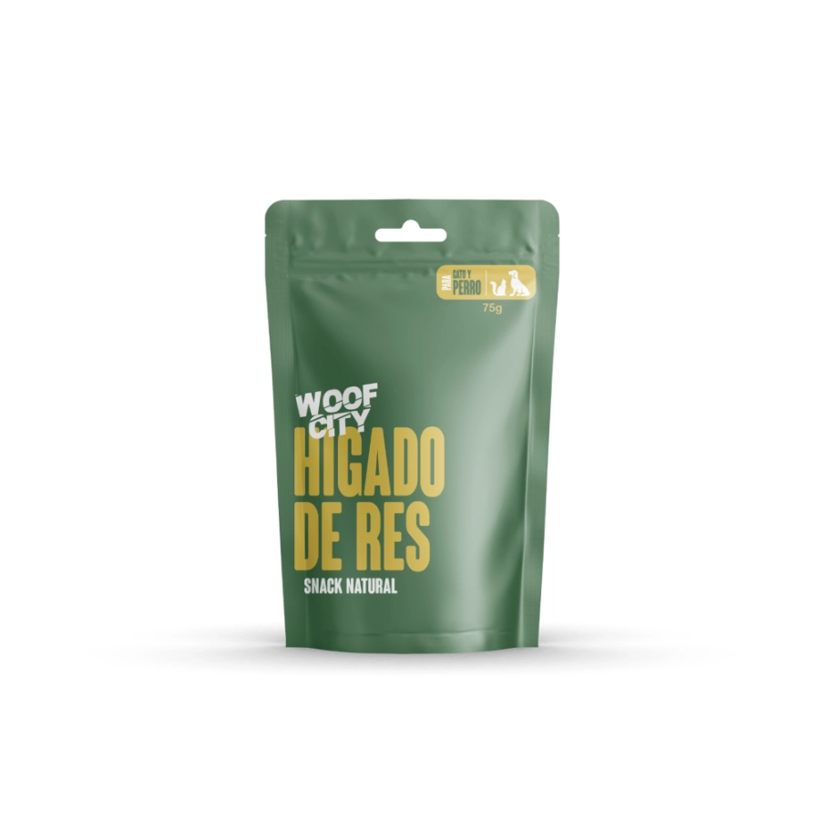Woof City Hígado De Res 75g
