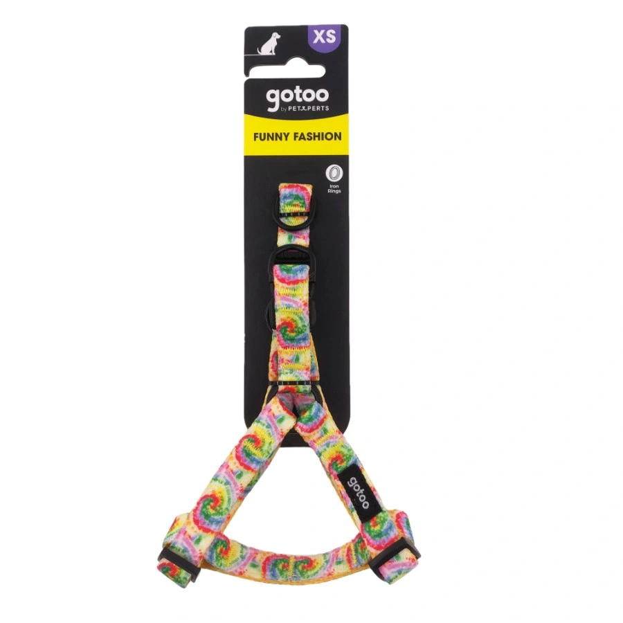 Gotoo! Arnés  Funny Fashhion Tie Die Amarillo, , large image number null