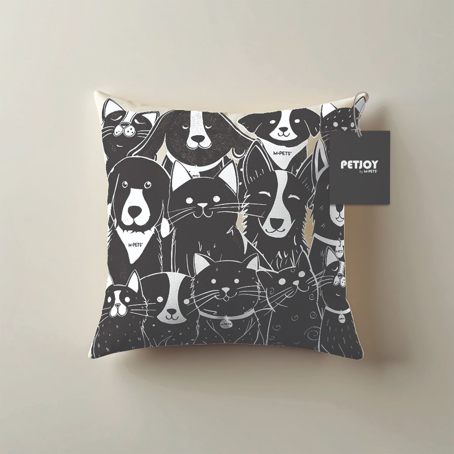 Petjoy Almohada Petfamily Monochrome 40 X 40 Cm, , large image number null