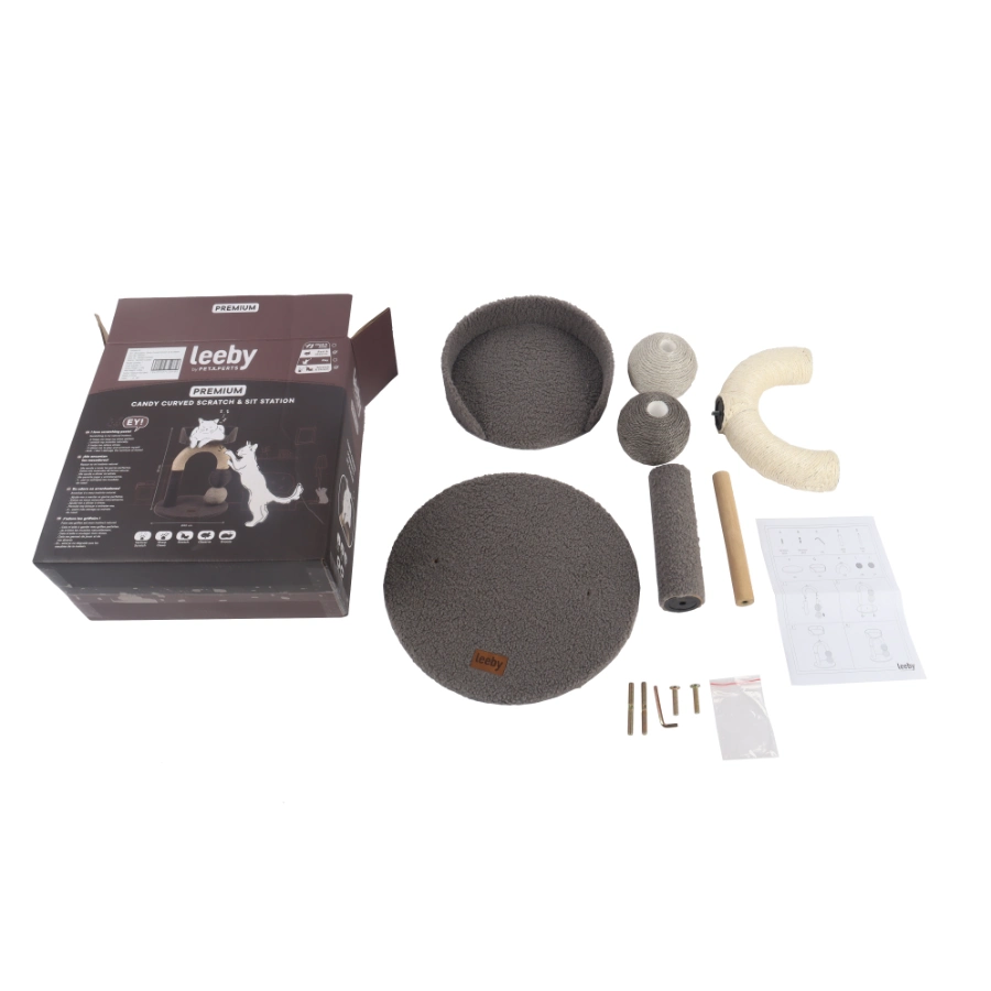 Candy Curved Scratch & Sit Station, , large image number null