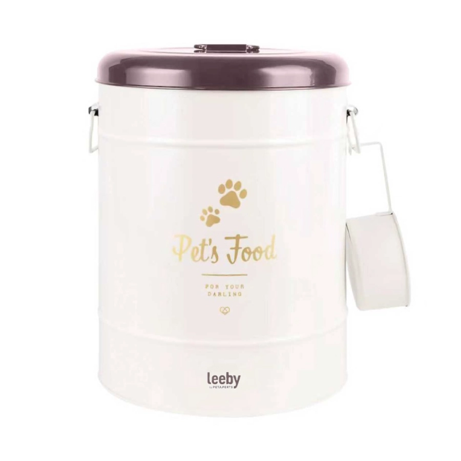 Contenedor De Alimento Para Mascotas De Hierro Leeby 6.5 L, , large image number null
