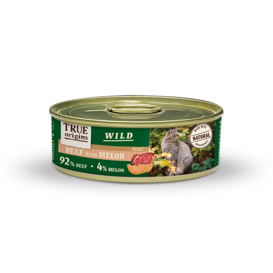 True Origins Wild Adulto Ternera Y Mel&oacute;n Lata 85 Gr, , large image number null