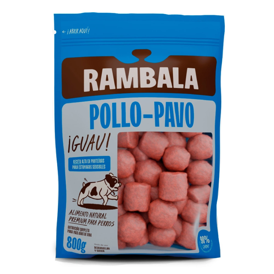 Rambala Congelado Pollo Y Pavo 800 g