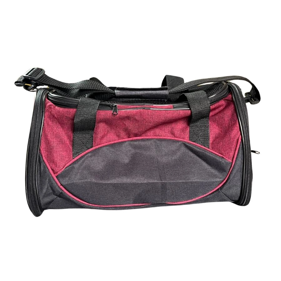 Claws & Paws Transportador Travel Vino/Negro, , large image number null