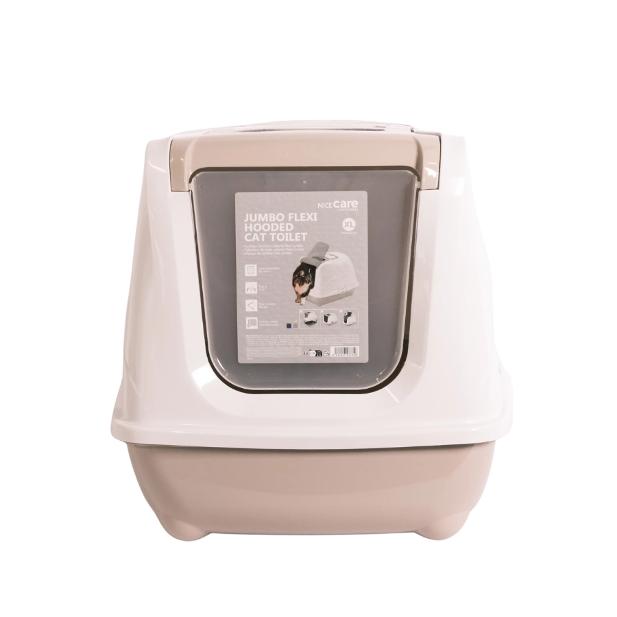 Nc Cat Litter Flip Cat Jumbo - Beige