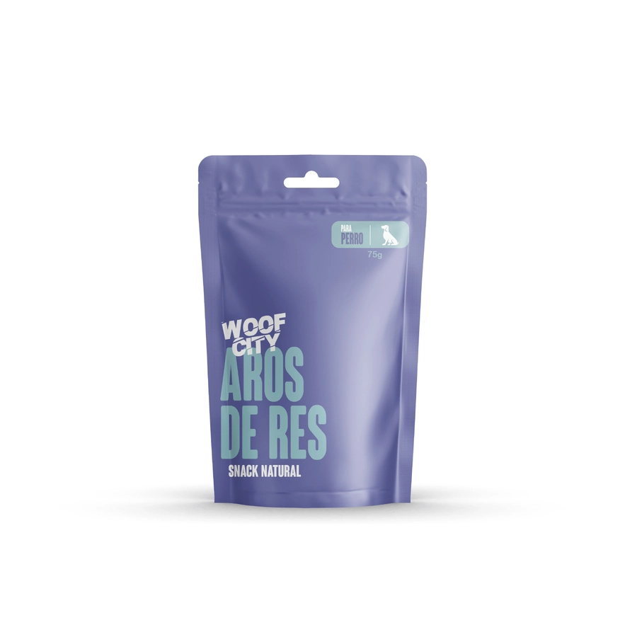 Woof City Aros De Res 75g