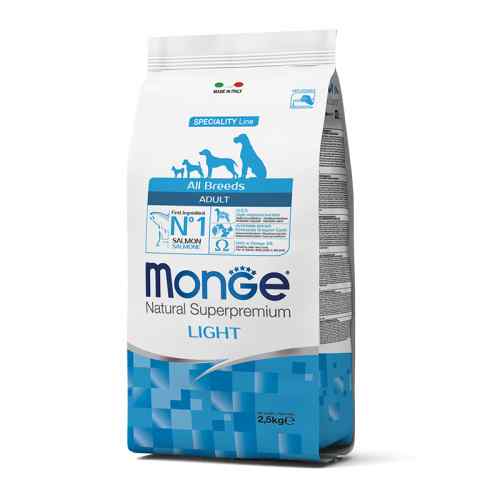 Monge Adult Light Salmon y Arroz 2.5 kg, , large image number null