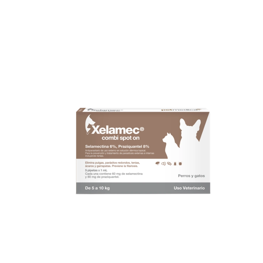 Xelamec Combi Spot On Pipeta X 1 Ml (De 5 A 10Kg), , large image number null