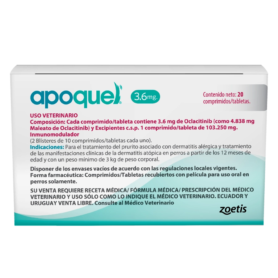 Apoquel x 3.6 MG (venta 1 pastilla)