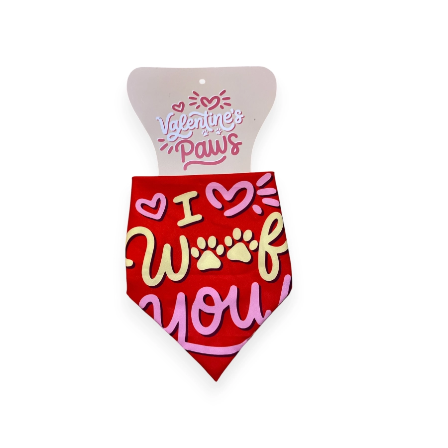 Valentines Paws Bandana Mas Gorro, , large image number null