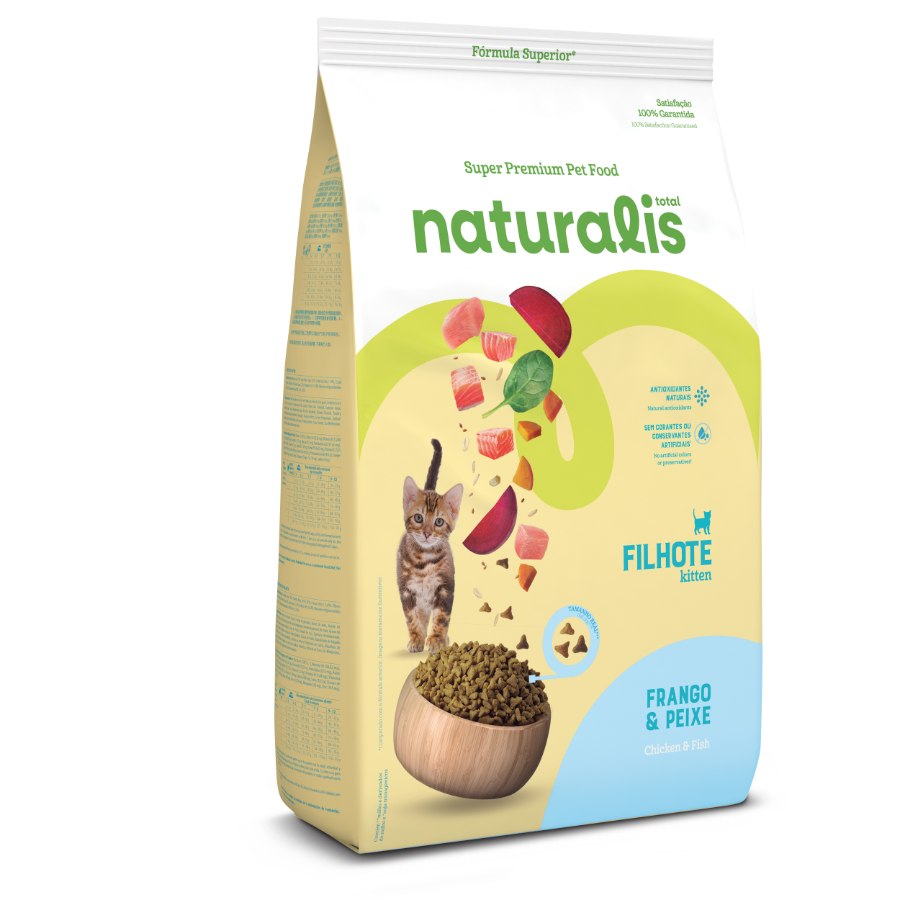 Naturalis Gatito Pescado y Pollo 1,5 Kg, , large image number null