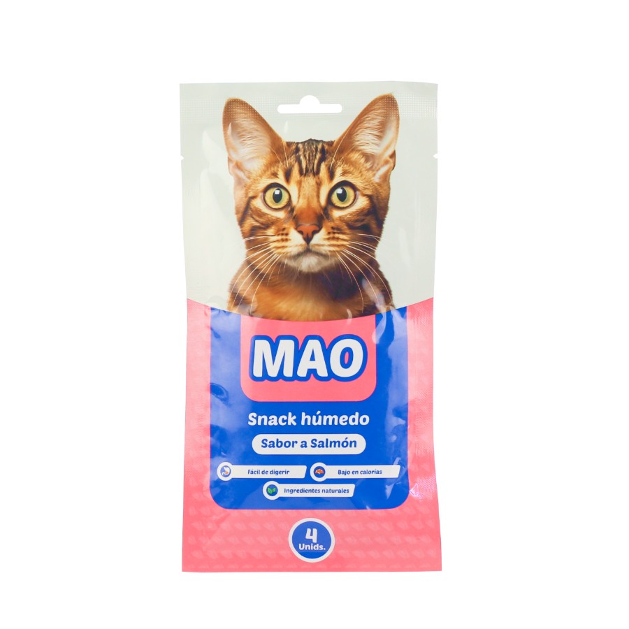 MAO Sabor Salmón sobre x 60 g (4 x 15 g.), , large image number null