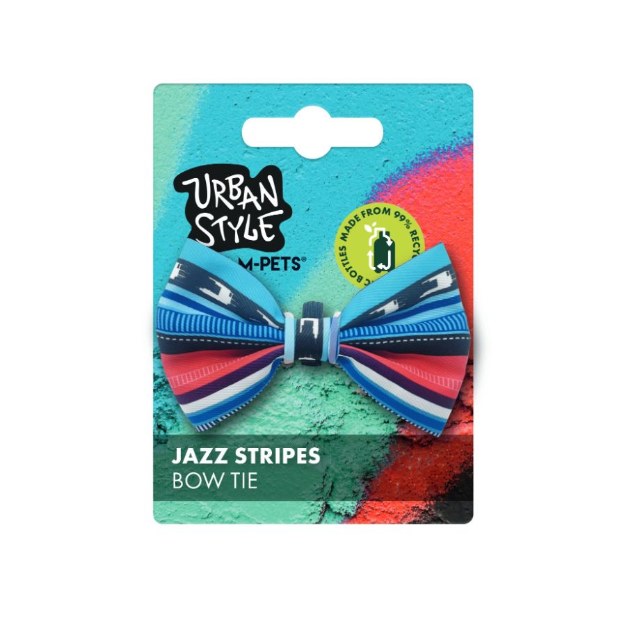Mpets Urban Style Jazz Stripes Corbata Michi, , large image number null