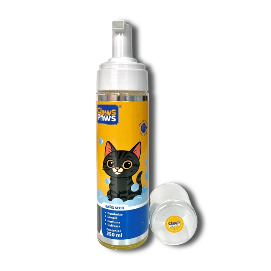 Claws & Paws Ba&ntilde;o De Espuma Seco C&P X 250 Ml. Gato, , large image number null