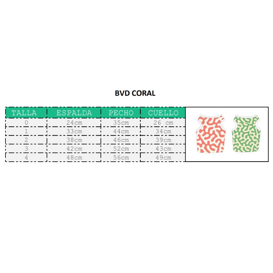 Lmb bvd coral surtido, , large image number null