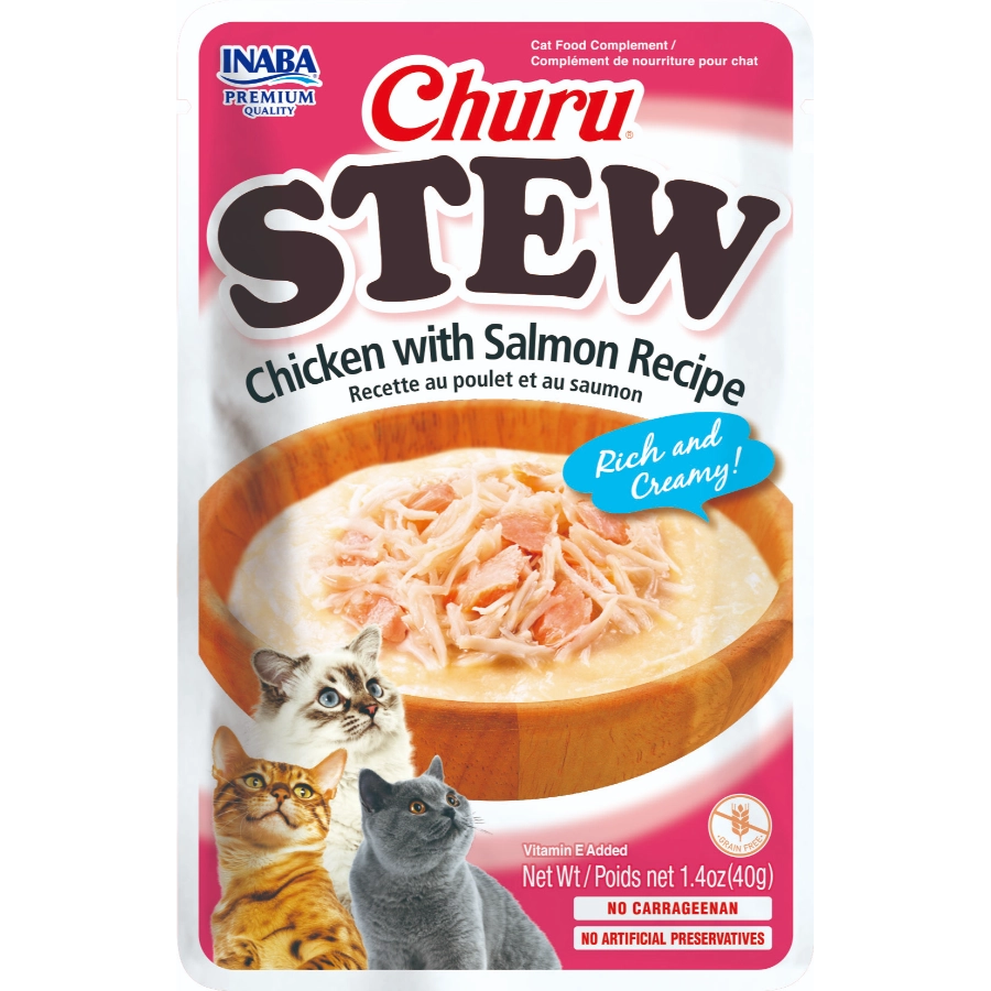 Churu Stew Chicken/Salmon 40 Grs, , large image number null