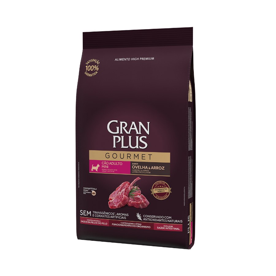 Gran Plus Gourmet Perro Mini Y Pequeño Sabor Cordero & Arroz, , large image number null