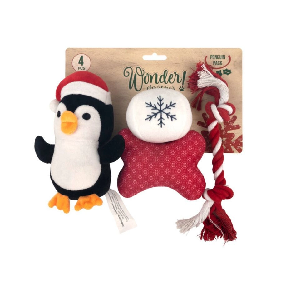 Wonder Christmas Penguin Pack 4Pcs