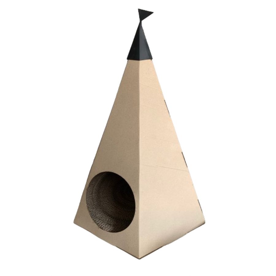 Rascat casa piramide rascador 50x43x65, , large image number null