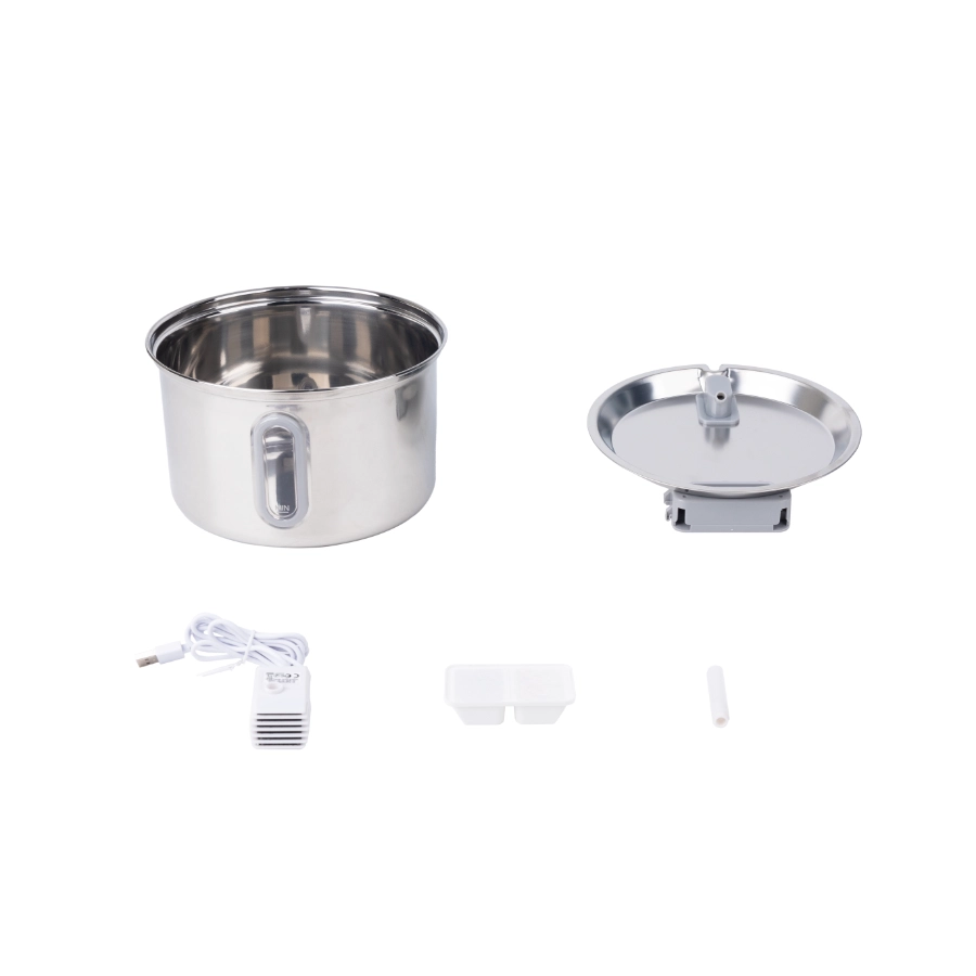 Fuente De Agua De Acero Inoxidable Koko Leeby 3 L, , large image number null