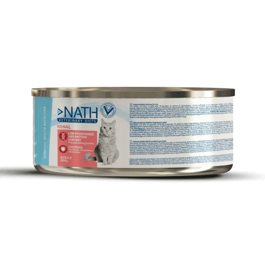 Nath Veterinary Diets Gato Renal 200 g, , large image number null