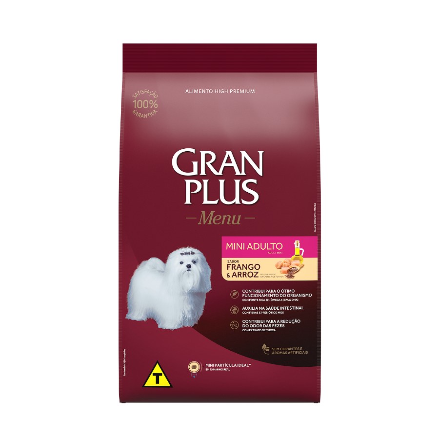 Gran Plus Menu Perro Adulto Mini Pollo Y Arroz