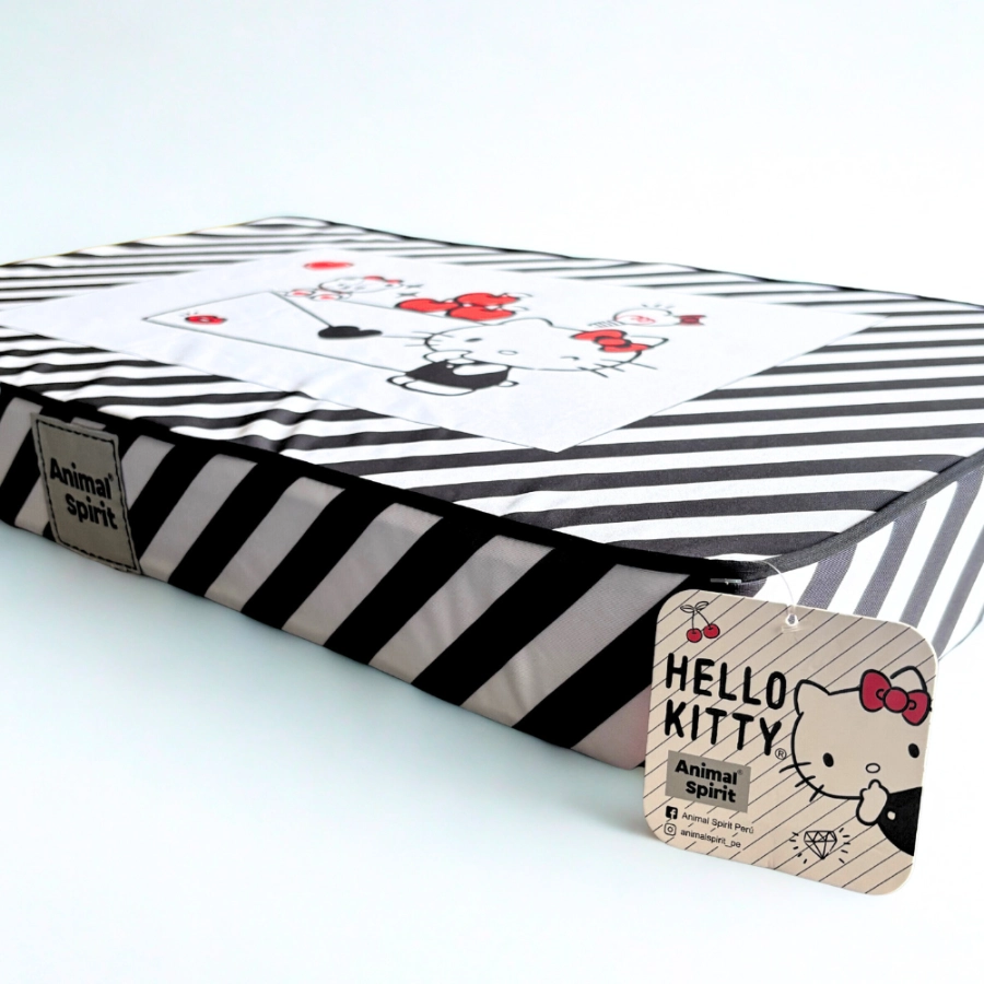 Colchoneta Hello Kitty Blanca/Negra, , large image number null
