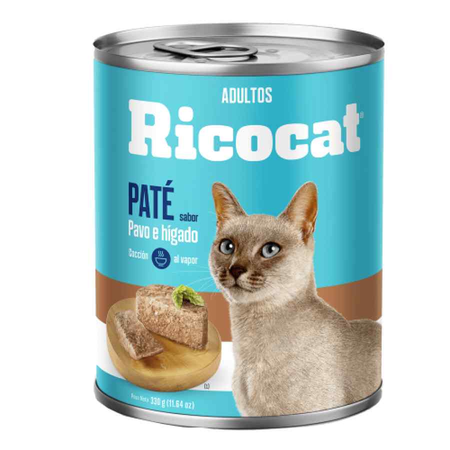 Ricocat Adulto Paté Pavo Hígado 330 g image number null