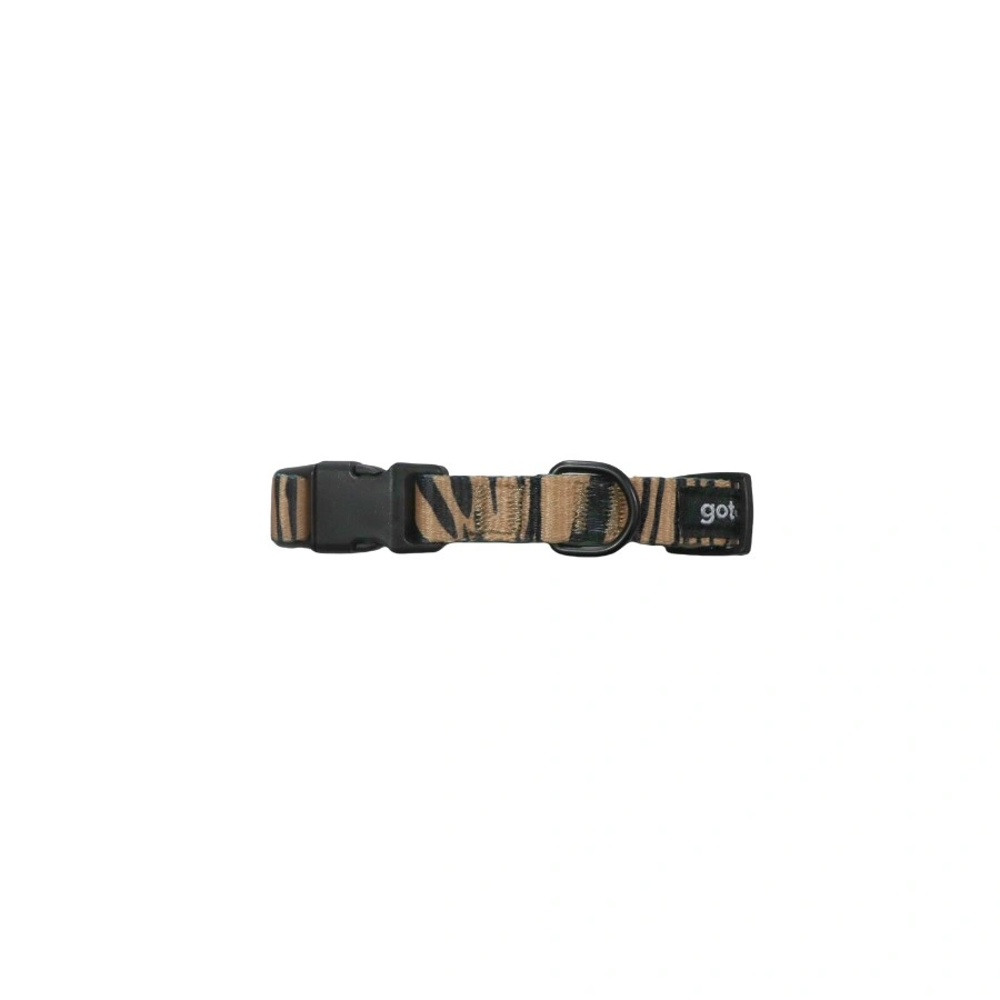 Gotoo! Collar Funny Fashhion Tigre Marrón, , large image number null