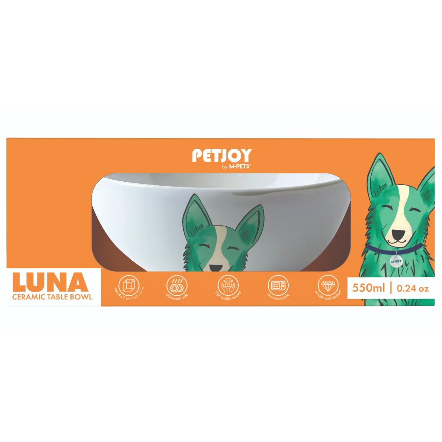 Petjoy Bowl Luna Bright 550 Ml, , large image number null