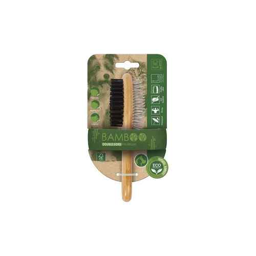 CEPILLO BAMBOO Double-Sided Pin Brush