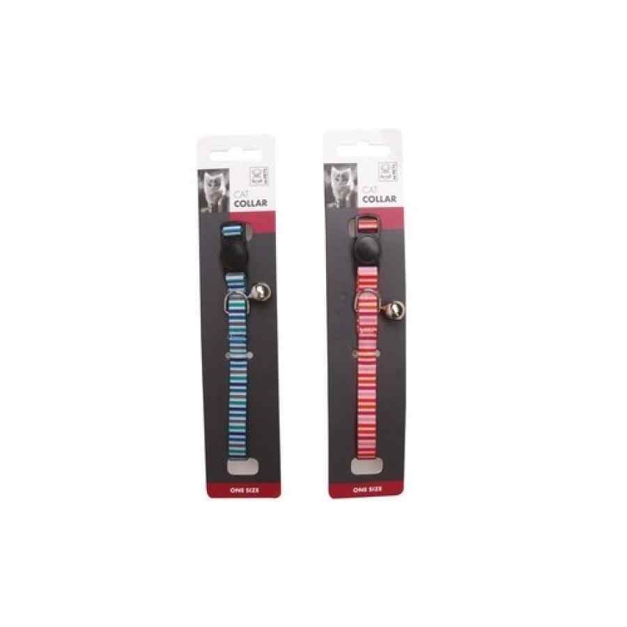 Lines collar gato azul y rojo, , large image number null