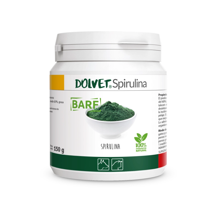 Dolfos Pets Suplemento Perro Y Gato Dolvet Spirulina 150Gr, , large image number null