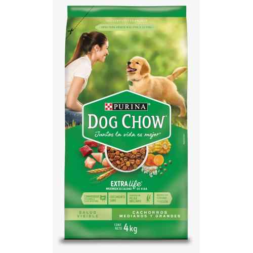 Dog Chow Cachorros X Life M/G Alimento Seco Perro, , large image number null
