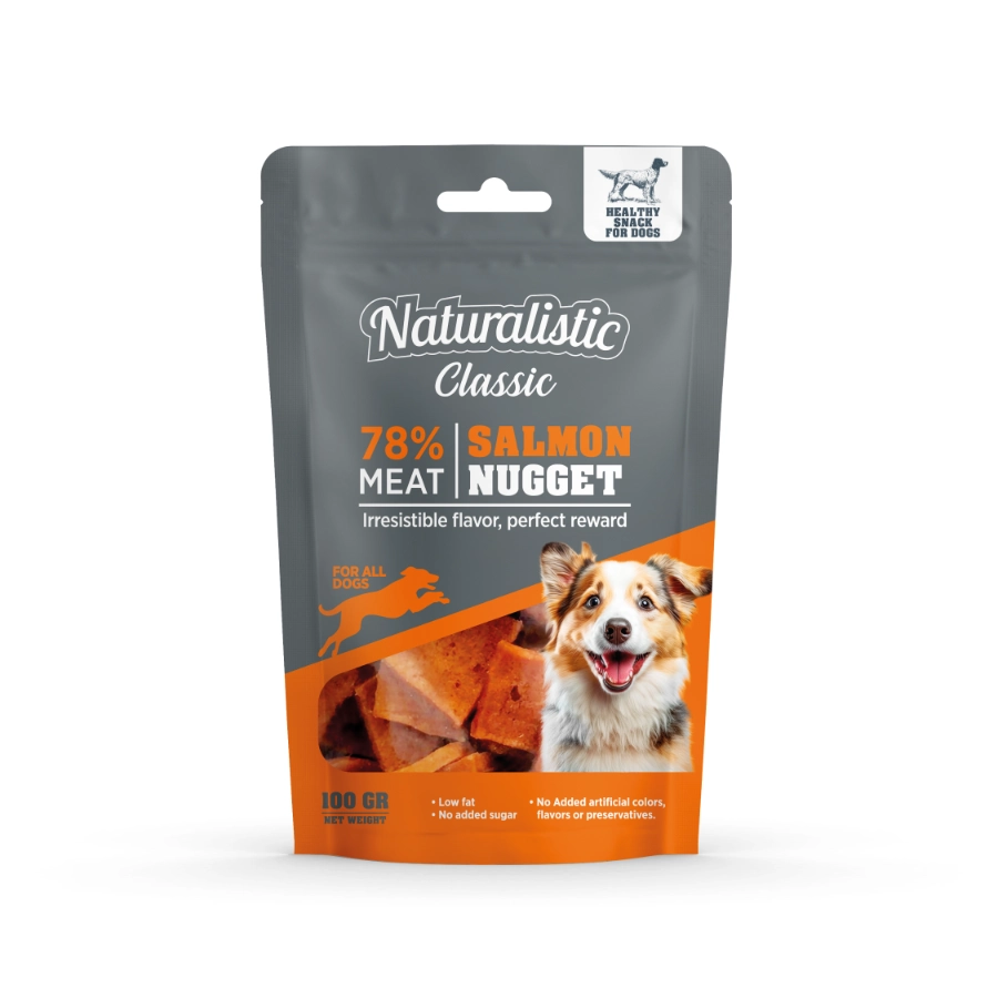 Naturalistic Nuggets De Salmón 100 g, , large image number null