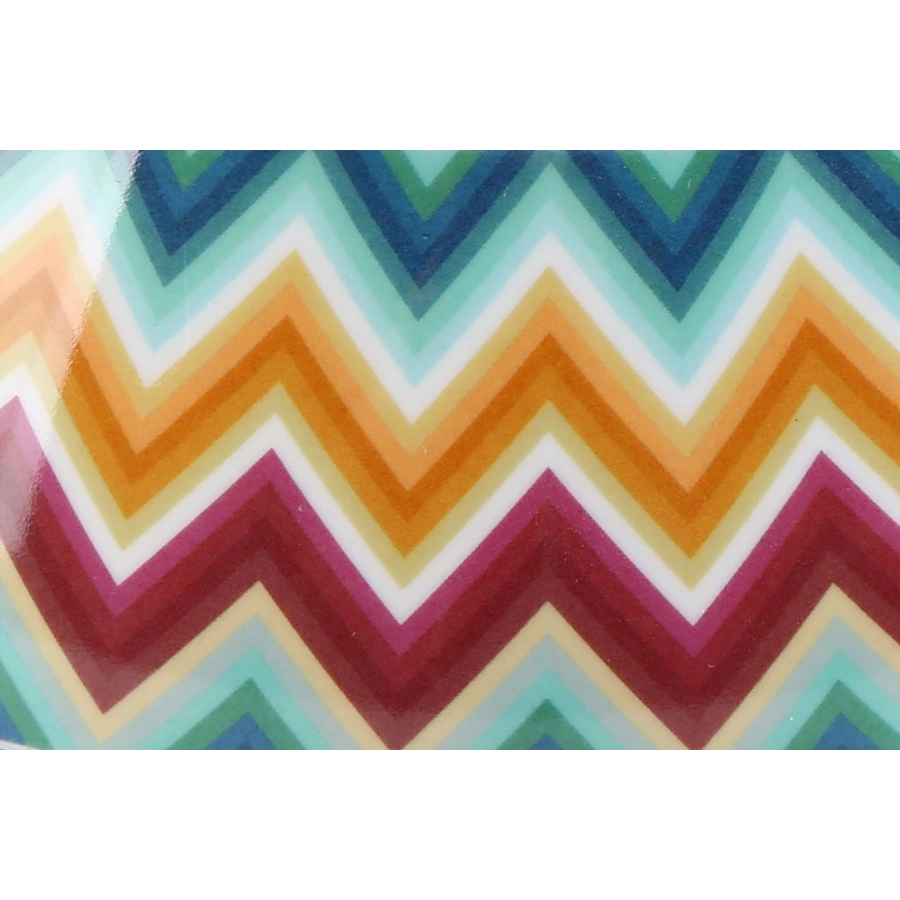 Leeby Dog Premium M.Zig-Zag Bowl, , large image number null