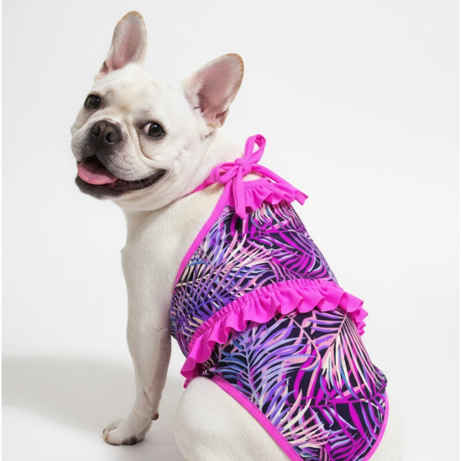 Lmb Traje De Ba&ntilde;o Swimmer Paws Fucsia, , large image number null